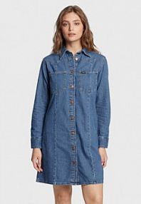 Sukienka jeansowa Wrangler niebieska 