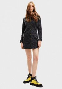 Sukienka jeansowa Desigual czarna 