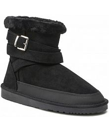 Śniegowce ONLY Shoes czarne damskie