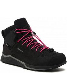 Buty trekkingowe Crispi czarne damskie Attiva Mid Gtx GORE-TEX LW23209917 Black/Fuxia