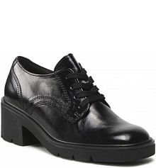 Półbuty na obcasie Gabor czarne