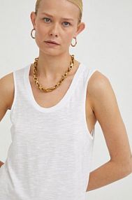 Top American vintage  biały damski JAC47