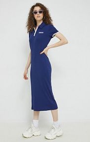 Sukienka midi adidas Originals  granatowa HL6579