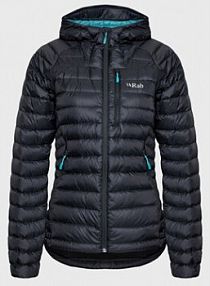 Kurtka puchowa Rab czarna damska 