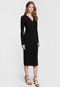 Sukienka koktajlowa Nissa czarna 