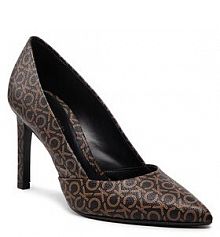 Czółenka Calvin Klein czarne Szpilki Essental Pum 90 HW0HW01386