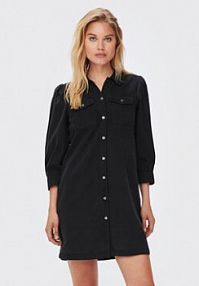 Sukienka jeansowa ONLY czarna Felica 15227104  Regular Fit