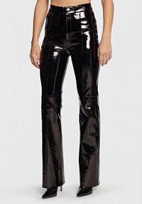 Spodnie skórzane Gestuz czarna 