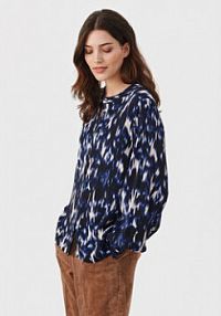 Koszula Part Two granatowa damska 