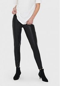Legginsy ONLY czarne damskie Cool Coated 15187844  Extra Slim Fit