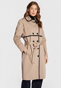 Trencz Bruuns Bazaar beżowy 
