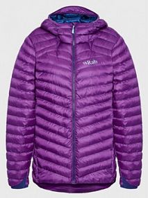 Kurtka puchowa Rab fioletowa damska Cirrus Alpine QIO-60-BC-14  Regular Fit