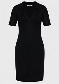 Sukienka dzianinowa Glamorous czarna 