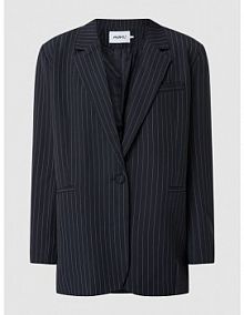 Żakiet ze wzorem w cienkie prążki model Daizy moves szary EAN 205882586