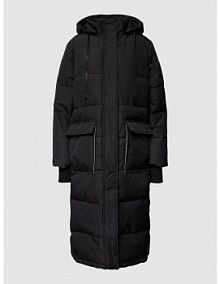 Płaszcz z naszywką z logo moves czarny damski EAN 204772375