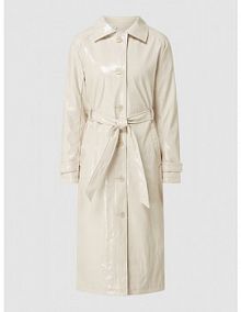 Płaszcz z wpuszczanymi kieszeniami po bokach moves beżowy damski EAN 213192517