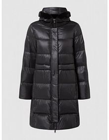 Płaszcz puchowy ze sztucznym futrem LUISA CERANO szary damski EAN 468904 4086