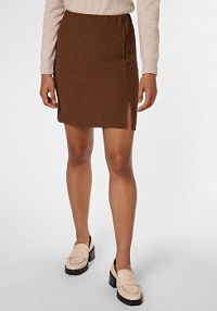 Spódnica  Kobiety Sztuczne włókno brązowa jednolity S Aygill's