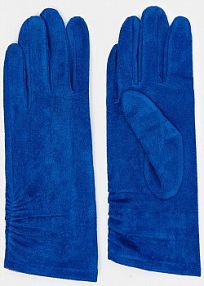 Ciepłe rękawiczki Mohito niebieskie damskie 9272Q-55X