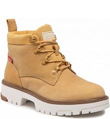 Trapery Levis żółte damskie