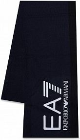 Szalik EA7 Emporio Armani granatowy damski