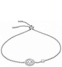 Bransoletka Fossil  srebrna JFS00519040