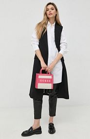 Kamizelka Karl Lagerfeld  czarna damska 225W1403