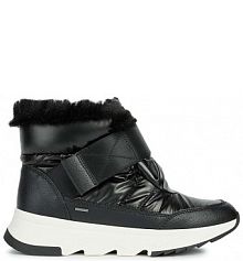 Śniegowce Geox  czarne damskie D26HXA.0FUFE.