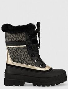 Śniegowce MICHAEL Michael Kors  czarne damskie 40F2OZFB5B.03