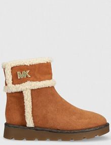 Śniegowce MICHAEL Michael Kors  brązowe damskie 40F2MRFE6S.23