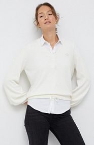 Sweter aeronautica militare  beżowy damski 222MA1416DL47