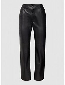 Spodnie z imitacji skóry model Sia EDITED czarna EAN EDT5062002