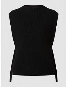 Bezrękawnik z żywej wełny Windsor czarna damska EAN 30033901