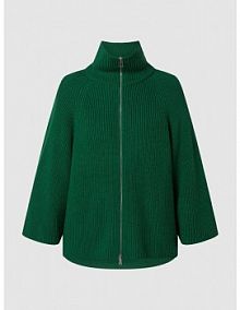 Kurtka z dzianiny z żywej wełny Windsor zielona damska EAN 30033903