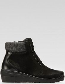 Trzewiki Go Soft czarne damskie WI23-WARUNA-01