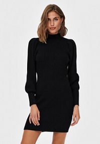 Sukienka dzianinowa ONLY czarna 