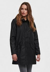 Kurtka przeciwdeszczowa ONLY czarna Sally 15206116  Regular Fit