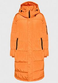 Kurtka puchowa Karen by Simonsen pomarańczowa damska 