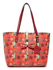 Torebka shopperka Laura Vita czerwona 