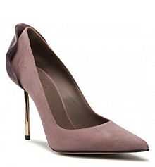 Czółenka Le Silla fioletowe Szpilki Deco Petalo 100 3120R090L3PPVEL892