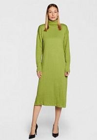 Sukienka dzianinowa b.young zielona 