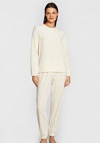 Piżama Selmark beżowa damska 