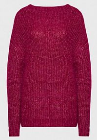 Sweter Karen by Simonsen fioletowy damski 