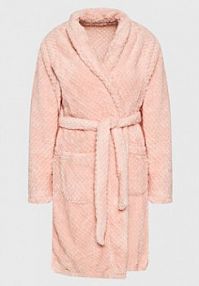 Szlafrok Selmark różowy damski 