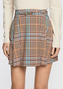 Spódnica mini Imperial wielokolorowa 