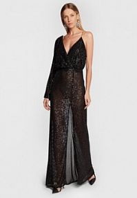 Sukienka wieczorowa Elisabetta Franchi czarna 