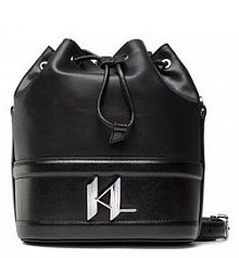 Worek KARL LAGERFELD czarny Torebka