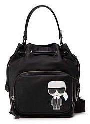 Worek KARL LAGERFELD czarny Torebka