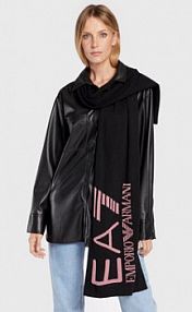Szalik EA7 Emporio Armani czarny damski Szal 285381 0A120 21721