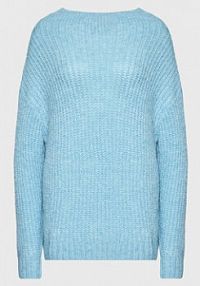 Sweter Karen by Simonsen niebieski damski 